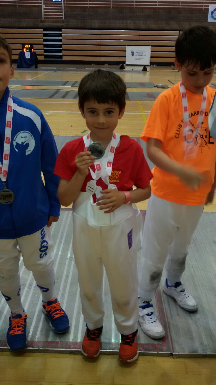 Nuestro alumno de Primaria Luis Fernández Gaitán, subcampeón de España de esgrima