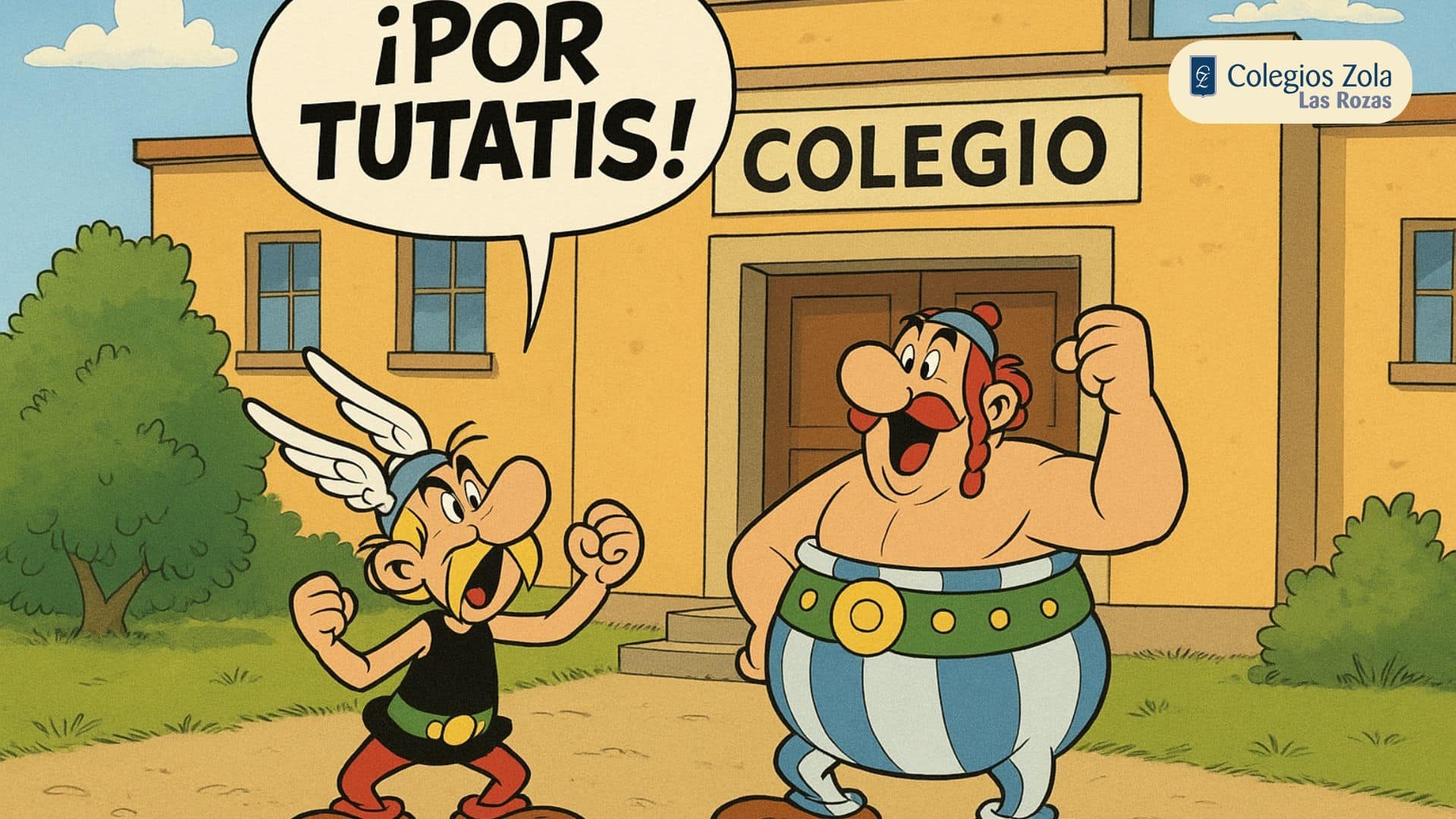 Astérix y Obélix llegan al aula