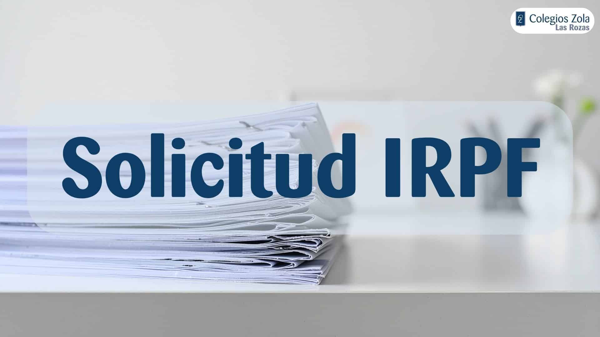 Solicitud IRPF