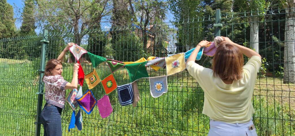 Telas de sombra curso 2025/2026 del colegio zola Las Rozas