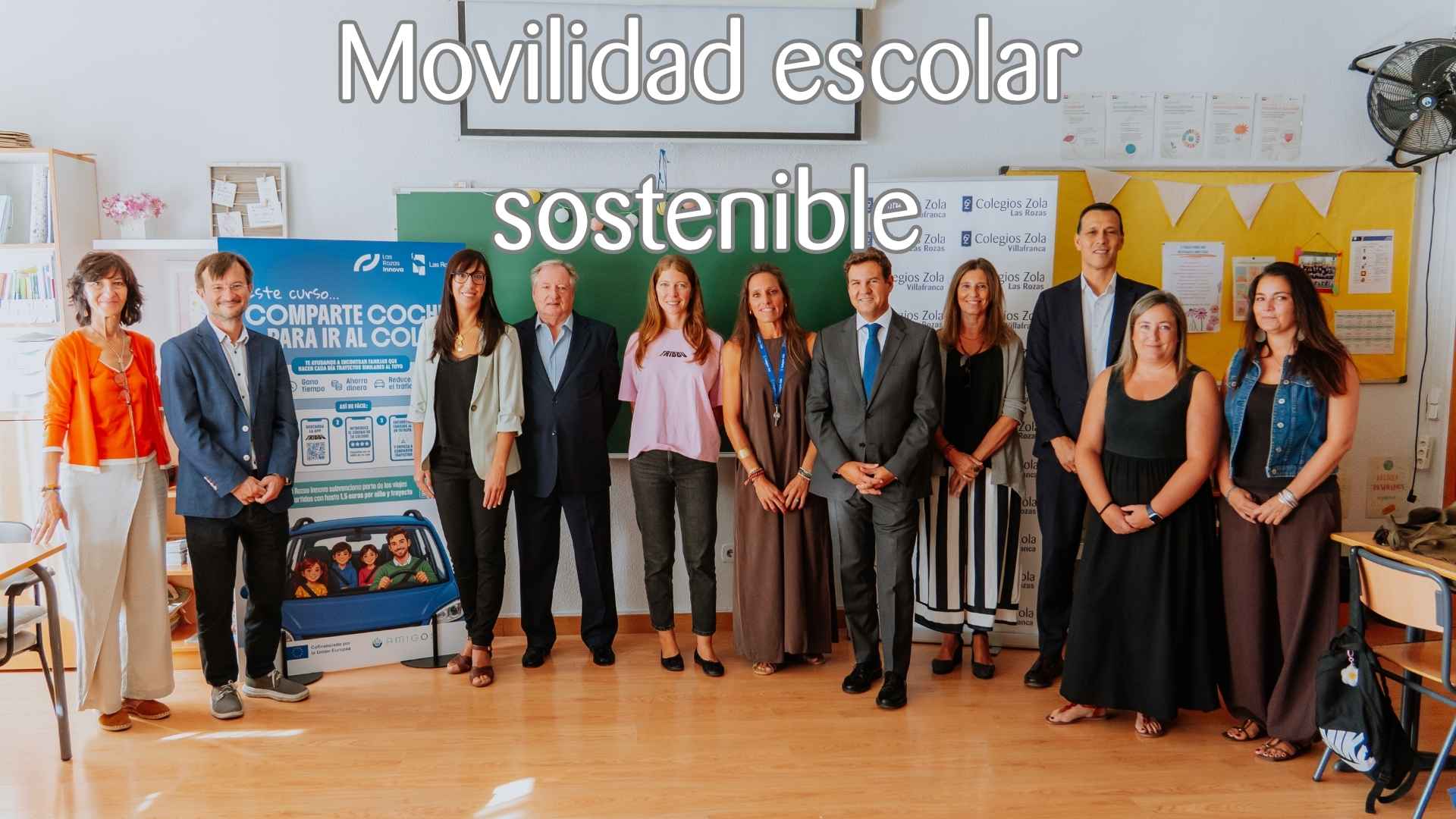 En el Colegio Zola Las Rozas apostamos por una movilidad sostenible. Semana Europea de la Movilidad