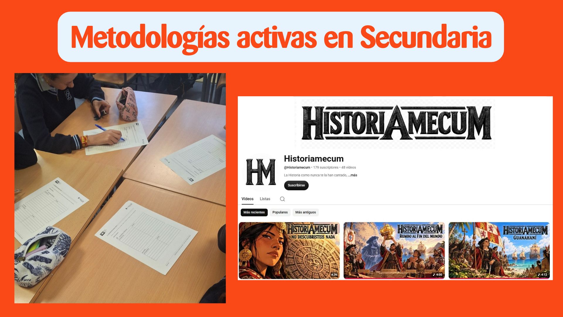 Cómo aprendemos en Secundaria: metodologías activas, creatividad y proyectos innovadores
